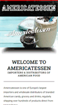 Mobile Screenshot of americatessen.com